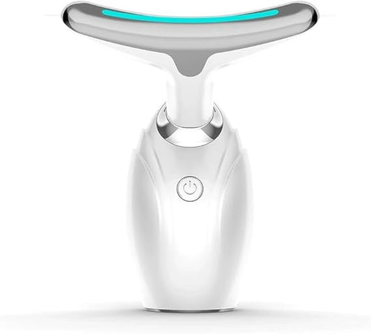 Neck & Face Lifting LED Therapy Device. Effective, Easy to Operate and Easy to Clean. All-Skin Types. Rechargeable and Portable.